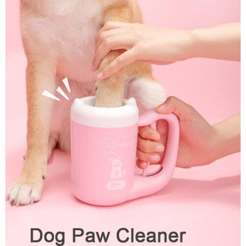 Dog Paw Cleaner Feet Washer Muddy Paw Cleaner Cup for Dogs Cats Puppy Silicone Pet Feet Cleaning Tool