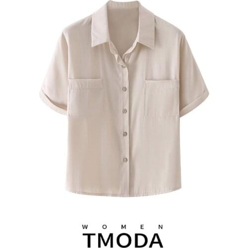 Женские деловые рубашки T MODA China At AliExpress