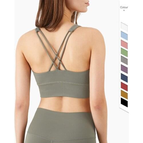 Womens Tube Top Sport Crop Top Breathable Underwear Bralette Sportswear Gym High Impact Sports Bra Sporty Bra Woman Big Size