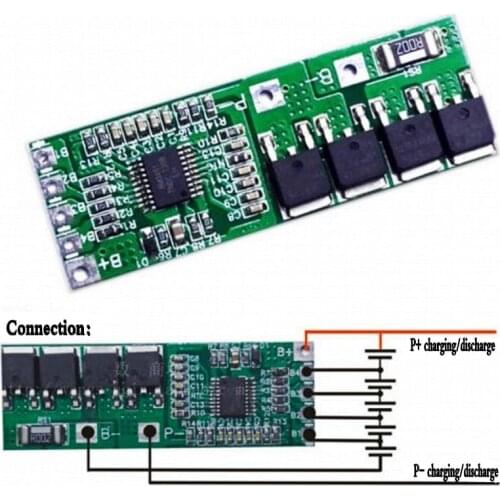 5S 5 Series 10A Li-ion Lithium Battery 18650 Charger Protection Board 18.5V 21V