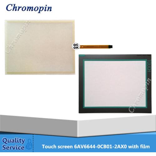 6AV6644-0CB01-2AX0 Touchscreen 6AV6 644-0CB01-2AX0 Touch Panel Glass with Overlay for MP377 15 Inch Touch HMI