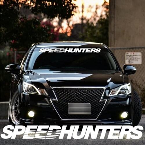 Auto Front Rear Windshield Banner Decal Vinyl Japanese SPEEDHUNTERS Car Styling and Decals