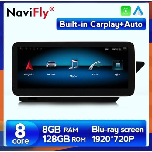 8+128G Android 10 CarPlay Car dvd radio multimedia Player GPS for Benz E Class Coupe W207 A207 C207 2009 2010 2011 2012 RHD LHD