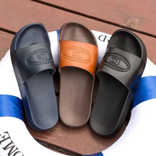 Brand Men Slippers Outdoor/Outdoor Unisex Slippers Bathroom Casual Shoes Non-slip Slides Man Footwear Lightweight Soft Men Shoes