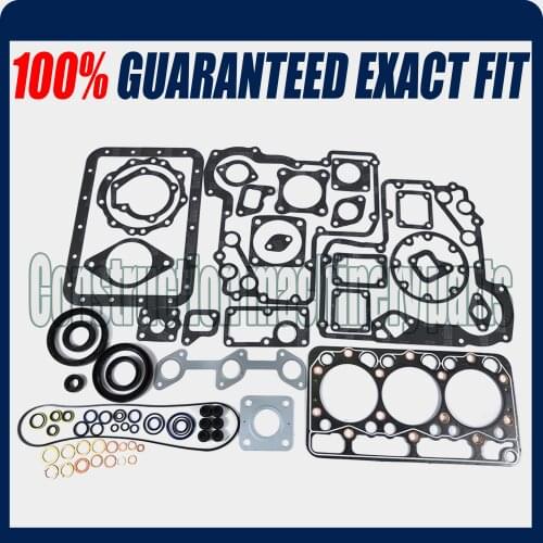 D950 New Complete Gasket Kit for the KUBOTA D950 with Head Gasket 07916-29595