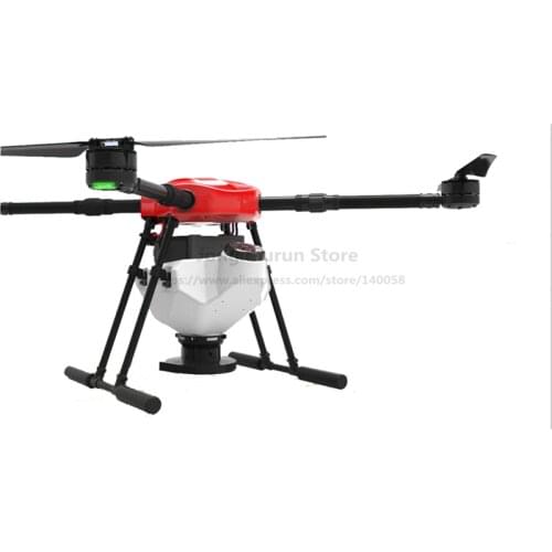 EFT E410 Agricultural Spray seeding drone with hobbywing X8 power frame kit for 10L Seed fertilizer bait particle parts