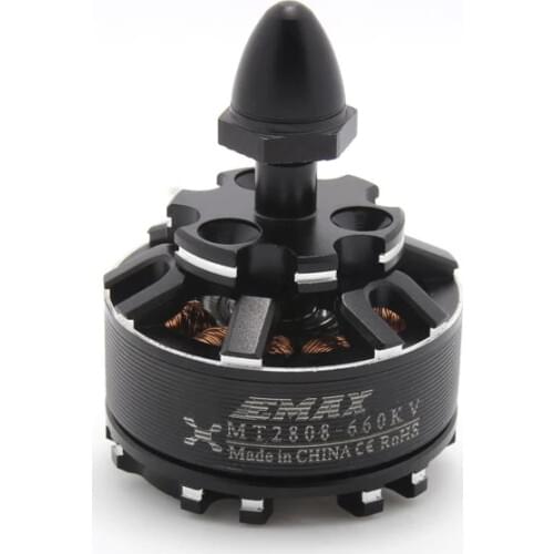EMAX MT2808 660KV 850KV MT2808 CW/CCW Brushless Multicopter Motor light weight design for Rc racing drone free shipping