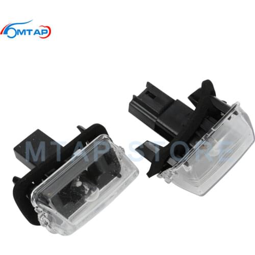 Rear License Plate Light Lamp For TOYOTA YARIS 13-16 CAMRY 11-15 COROLLA 07-14 ALTIS AVENSIS 08-13 VERSO 09-12 E`Z LEVIN AURIS