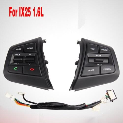 For Hyundai ix25 creta 1.6L Left and right Cruise Control Buttons Remote Control Bluetooth Phone Button Volume plus/minus button
