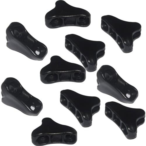 Pack of 10 Guy Line Cord Tightner Runner Camping Tent Awning Rope Tensioners