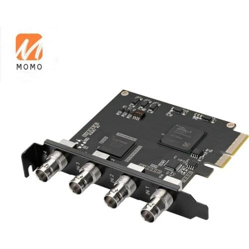 LY1 DeckLink Duo 2 4ch SDI Playback and Capture Card pcie 4ch video capture 3G SDI quad 2K capture card adapter