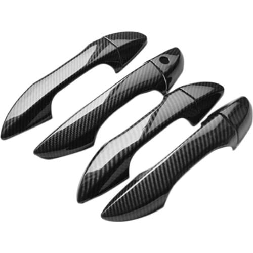 NEW-Car Door Handle Frame Covers Trim for Toyota Corolla 2014-2018