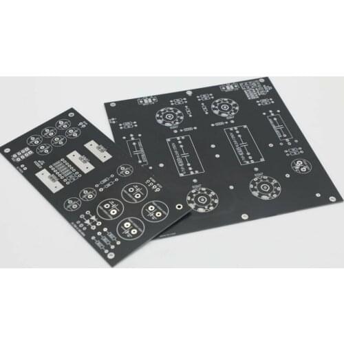 One Pair 6SN7 6N8P Rogue99 Tube Preamplifier Bare PCB ( Preamplifier + PSU PCB)