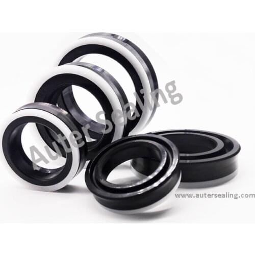 OUY GASKET RING OD=80mm - 90 mm Nitriel (NBR) / POM rubber seal U seal / back up ring ODI
