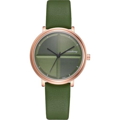 RGTOPONE Fashion Leather Belt Quartz Watch with Diamond Face Simple Ladies Watch for Women High Quality Quartz Casual Clock