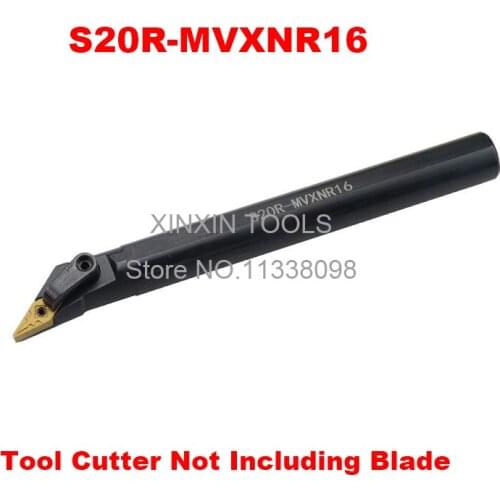 S20R-MVXNR16/S20R-MVXNL16 20mm Lathe Cutting Tools CNC Turning Tool Machine Tools Internal Metal Lathe Tool Boring Bar MVXNR/L
