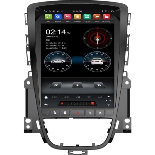 IPS Vertical screen PX6 6-Core 9.7" Android 9.0 Car DVD Player for Opel ASTRA J 2011-2014 Car Radio GPS BT 5.0 WIFI Easy Connect