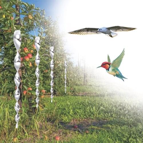 1PC Anti-bird Device Bird Repeller Rotating Rod Reflective Rod Environmental Protection Outdoor Bird Scare Tool Garden Supplies