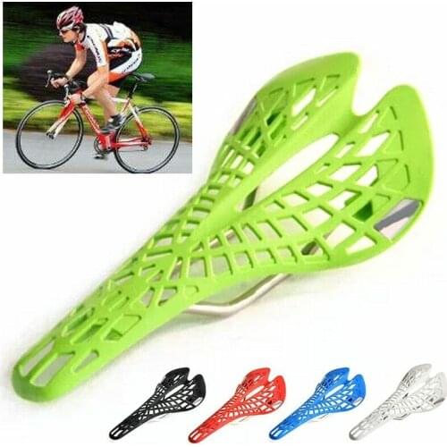 Bicycle Saddle Inbuilt Suspension Lightweight Plastic Bicycle Saddle Seat Cushion Bicycle Saddle Uprated Comfortable Saddle