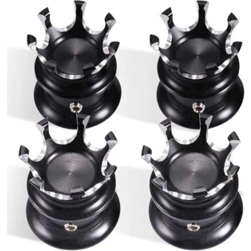 4pcs Motocross Screw Cap For Harley Twin Cam Sportster XL883 XL1200 Crown Style Spark Plug Head Bolt Cap Covers Accessories