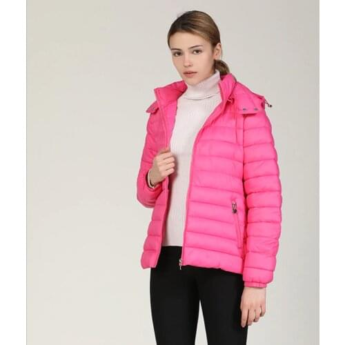 Lady Casual Women Autumn Winter Down Jacket Coats Long Light Thin Hooded Fashion Female Slim Overcoat Jackets Warm Outwear Coats