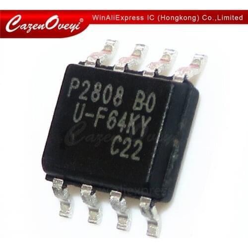 2pcs/lot P2808BO P2808B0 P2808 B0 P2808 BO SOP-8 In Stock