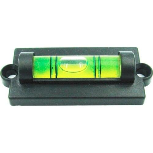 50 Piece/Lot) QASE Mini bubble level spirit level Small spirit with Mounting Holes water level tool