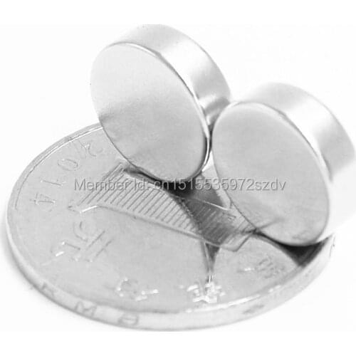 50pcs Strong Round Dia 12mm x 4mm N35 Rare Earth Neodymium Magnet Art Craft Fridge 12x4mm