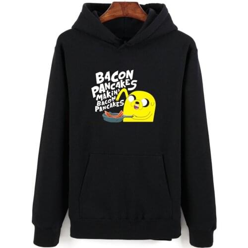 Adventure Time Finn And Jake The Dog Face Hoodie Man Woman Fleece Warm Hoodies Sweatshirt Harajuku Streetwear Jacket Coat