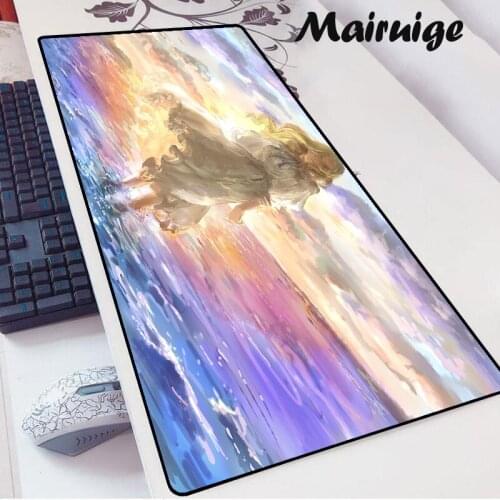 Mairuige Anime Girl Large Mouse Pad PC Laptop Table Pad Gaming Room Accessories XXL Mousepad Computer Decoration Desk Mat Carpet