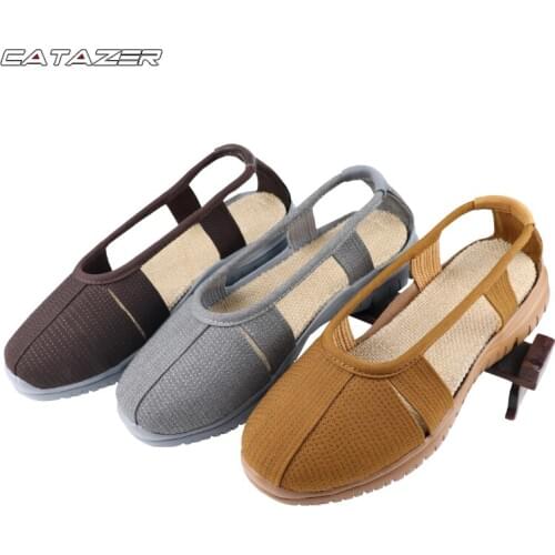 Buddhist Monk Shoes Shaolin Kung Fu Sneakers Tai Chi Wing Chun Footwear