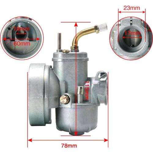 Carburetor fit for bing style puch 17mm carb model for motorcycle outboard motor