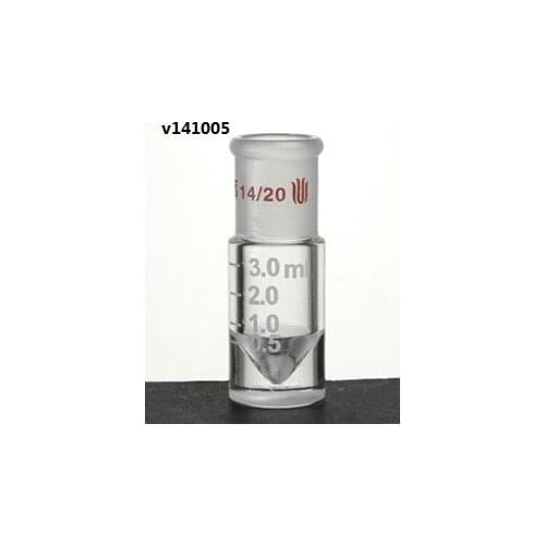 V141005 Conical Reaction Vial, 14/20, Graduated, Jiont:14/20, Capacity:5ml