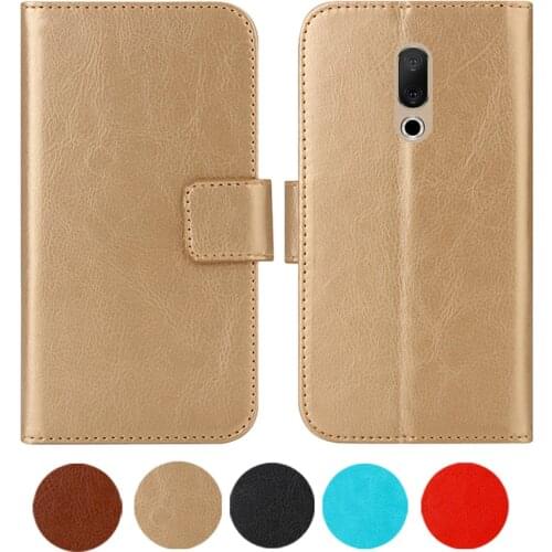 Leather Case For Meizu 15 Plus Flip Cover Wallet Coque for Meizu 15 Plus Phone Cases Fundas Etui Bags Retro Magnetic Fashion