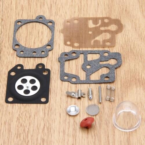 1SET 43CC 52CC Brush Cutter Carburetor Gasket Kit Fit For Walbro Carburetors 40-5/44F-5 34F 36F 139F Brush Cutter Grass Trimmer