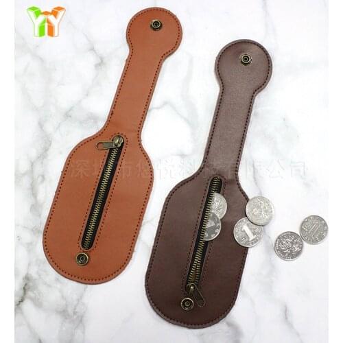 Mens Multi-Tool Coin Purse Outdoor Self-Defense Wallets EASYANT Mini Leather Coin Purse Outdoor Men EDC Multi-Tool