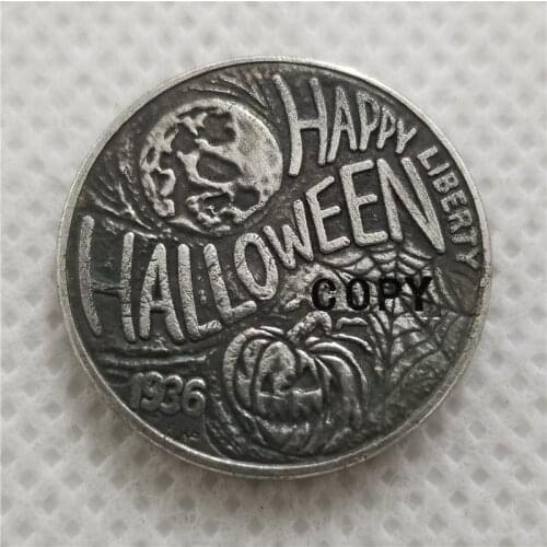 Hobo Nickel Coin_Type #49_1936-S BUFFALO NICKEL COIN COPY FREE SHIPPING