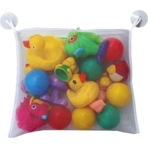 NEW Storage Baskets for Bath Time Toy Hammock Baby Toddler Child Toys Stuff Tidy Net Organiser Storage Baskets storage basket