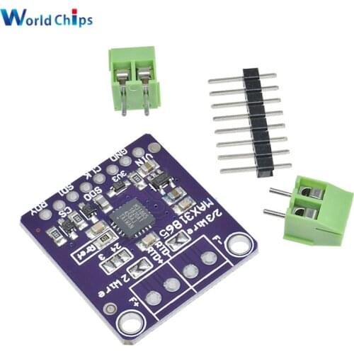 MAX31865 PT100 to PT1000 RTD-to-Digital Converter Board Temperature Thermocouple Sensor Amplifier Module 3.3V/5V For Arduino