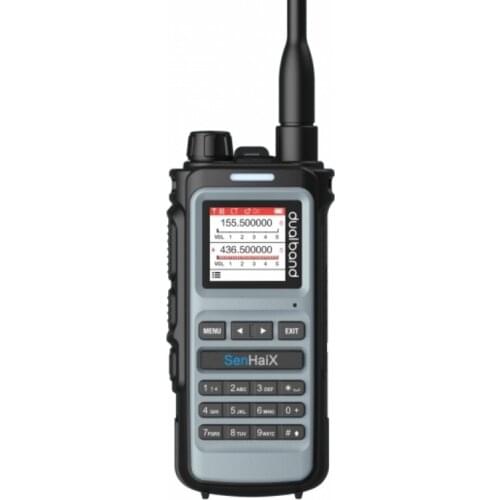 SENHAIX 8600 ham Walkie Talkie TPU Dual Band HAM Transceiver Interphone Handheld Radio