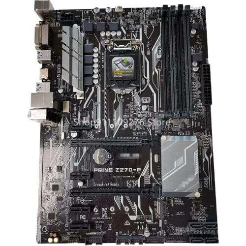 Used teardown 90% new for ASUS PRIME Z270-P motherboard z270 M.2 ddr4 supports 6-generation 7-generation 1151CPU