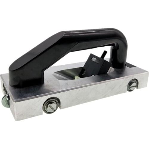 PVC Sports Floor Plastic Manual Guide Wheel Slotter Tool Knife U/V Double Cutter Head Aluminum Alloy