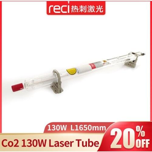 Reci W6 Laser Tube 130W-150W 1650*80mm for Co2 Laser Engraving/cutting Machines