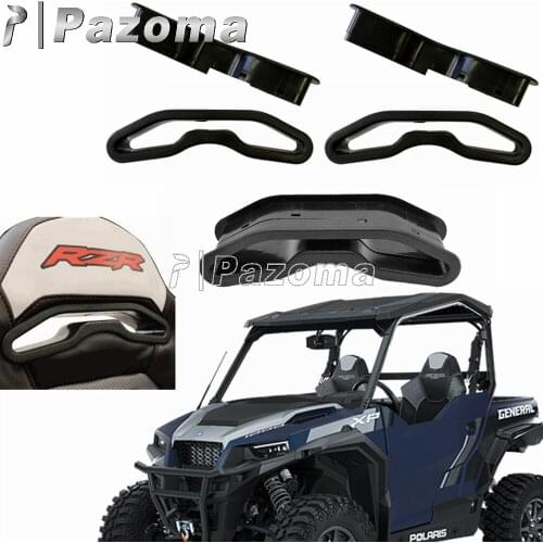 For UTV Dragon Fire Racing Seat Belt Harness Pass Through Bezel For 14-20 Polaris RZR General 4 900 1000S XP Turbo Sportsman