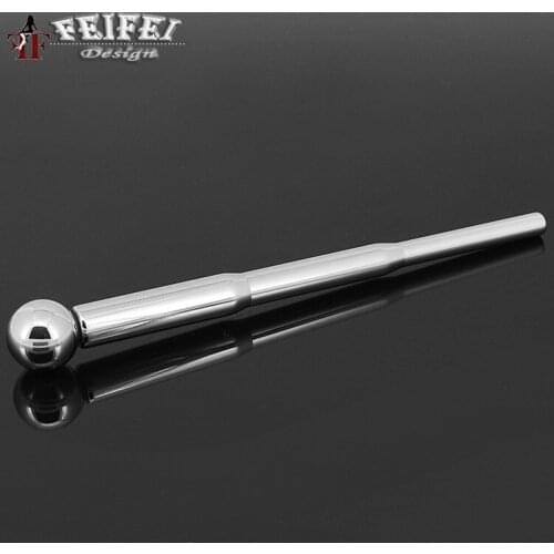 New Sounding Stainless steel Removable metal man probe urethral dilator stretching plunger penis plug inserts metal sex products