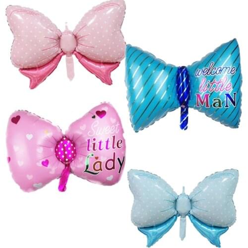 Cute medium candy color bow childrens toy birthday party party baby shower decoration