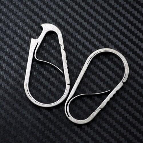 Titanium Alloy TC4 Keychain