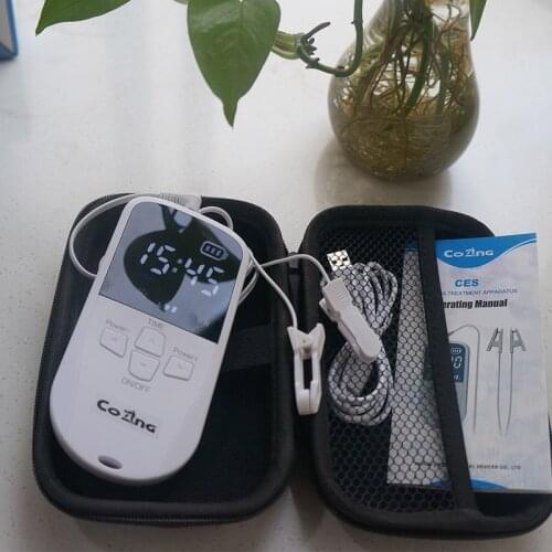 Anti Sleepless Insomnia Electrotherapy CES Stim Device For Anxiety Insomnia And Depression Cure Migraine Neurosism Insomnia