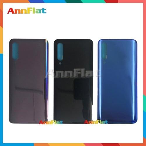 High Quality For Xiaomi Mi 9 Mi9 Back Housing Battery Cover Door Rear Cover Glass with Adhesive Replacement