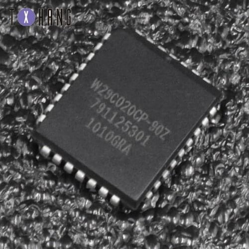 1/5PCS IC W29C020CP-90B PLCC-28 W29C020CP-90Z WINBOND PLCC NEW GOOG QUALITY